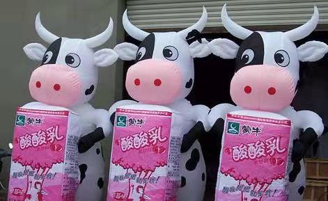 克拉玛依牛奶厂广告气模